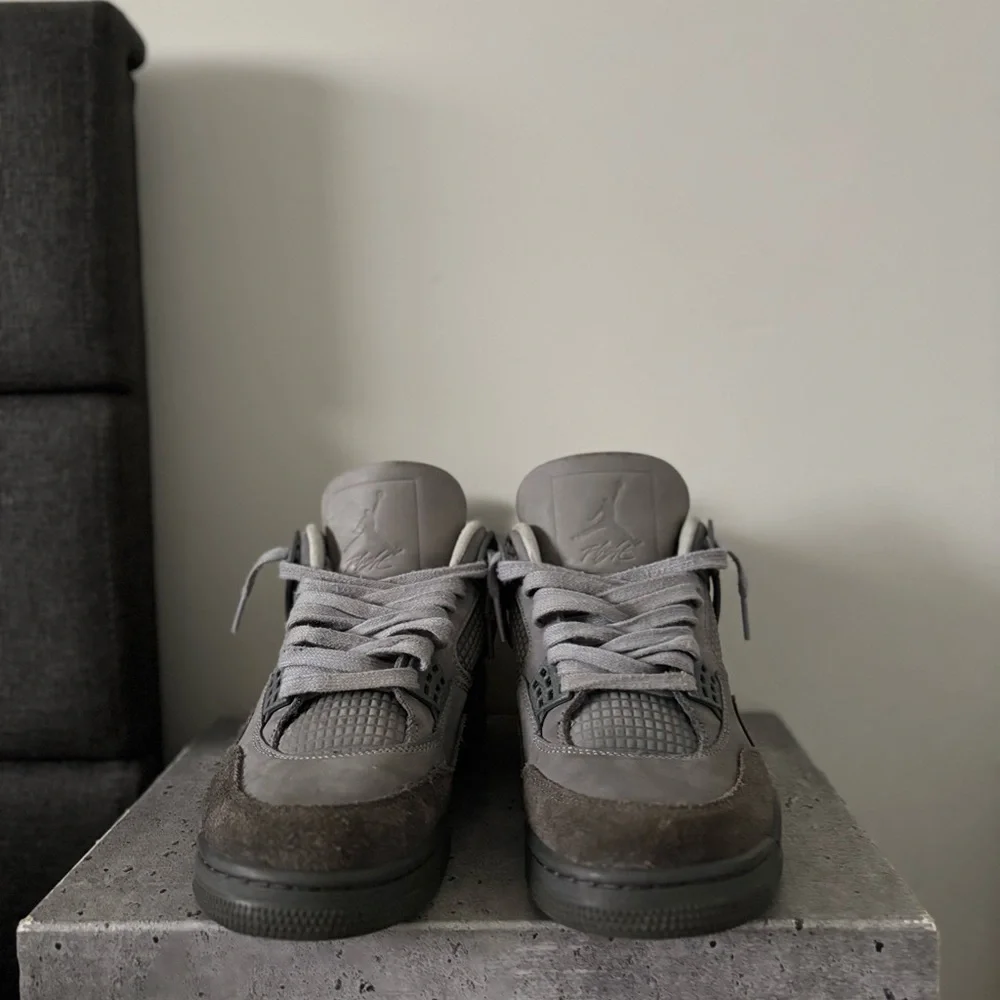 Jordan 4 "Wet Cement" Size 8.5 Good Condition - Picture 2 of 4